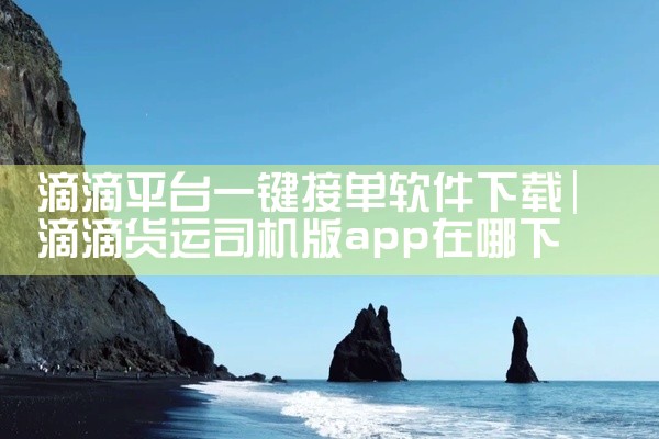滴滴平台一键接单软件下载