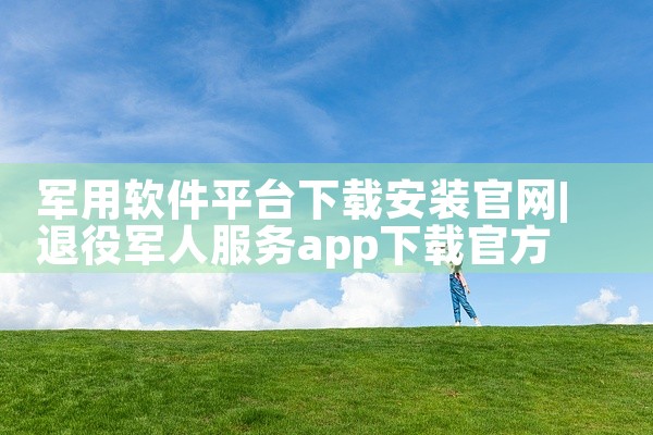 军用软件平台下载安装官网